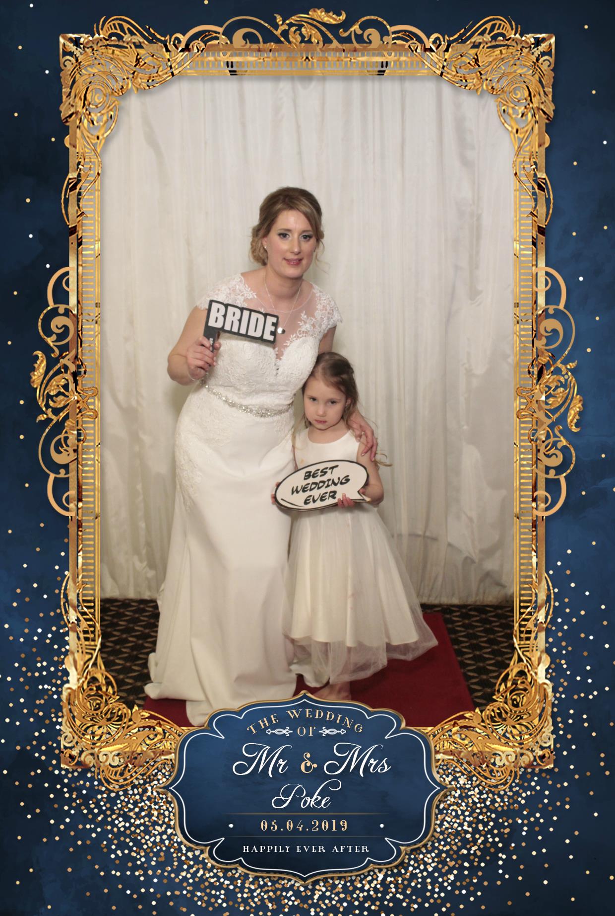 Mr & Mrs Poke | View more photos from the event at gallery.myphotoboothexperience.co.uk/u/MyPhotoBoothExperienceLtd/Mr-Mrs-Poke